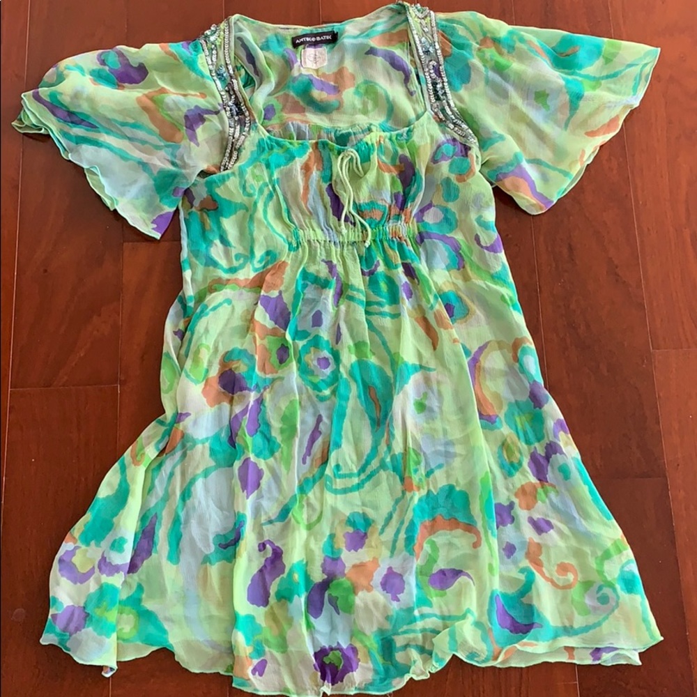 Antik Batik Top Cover up Dress